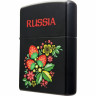 Zippo 218 Russian Khokhloma — зажигалка с хохломской росписью