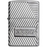 Zippo Armor 29672 — хром с объёмной гравировкой
