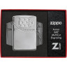 Зажигалка Zippo Armor 29674 — High Polish Chrome с опоясывающей гравировкой
