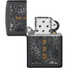 Зажигалка ZIPPO CLASSIC BLACK MATTE 49535