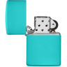 Зажигалка ZIPPO CLASSIC FLAT TURQUOISE 49454