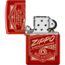 Зажигалка ZIPPO CLASSIC METALLIC RED 48620