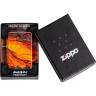 Zippo Lava Flow 48622 — зажигалка Tumbled Brass