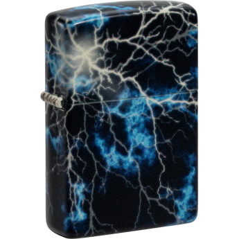 Зажигалка Zippo Lightning 48610, Glow In The Dark Green