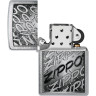 Зажигалка Zippo Brushed Chrome, арт. 48784