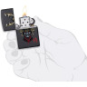 Зажигалка ZIPPO SAMURAI HELMET DESIGN 49259