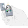 Зажигалка ZIPPO SKULL HEADPHONE 29855