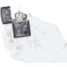 Зажигалка ZIPPO WINGED DRAGON CROSS 49755
