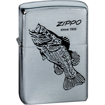Зажигалка Zippo 200 Black Bass